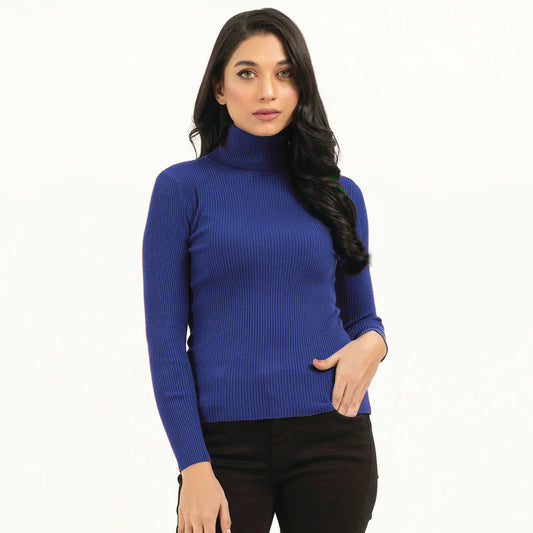 Navy Blue High neck - Premium High Neck from My Store - Just Rs.1999! Shop now at The Divine Shop