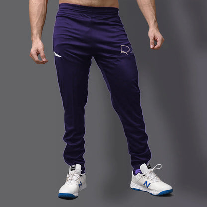 Active wear Trouser with Zipper Pocket Writting Logo - Premium dri fit trouser from The Divine Shop - Just Rs.1899! Shop now at The Divine Shop