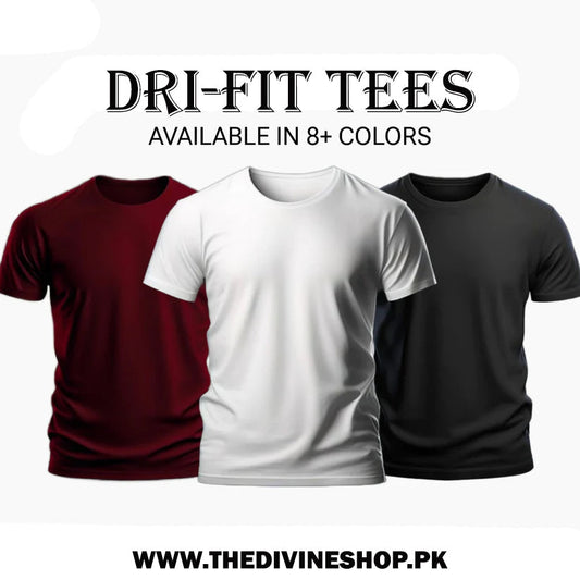 Pack Of 3 Men's Active Wear Gym Armour T-Shirt - Premium DRI-FIT T-Shirt from The Divine Shop - Just Rs.3899! Shop now at The Divine Shop