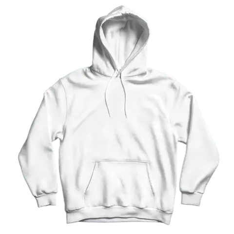 Basic Plain White Hoodie - Premium Hoodies from My Store - Just Rs.1799! Shop now at The Divine Shop