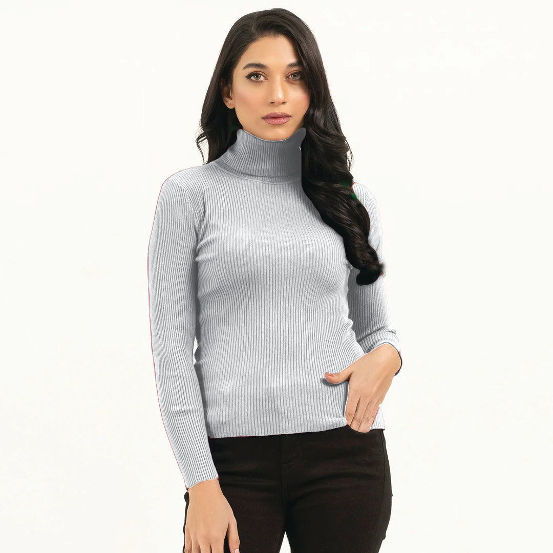 Hazel Grey High neck - Premium High Neck from My Store - Just Rs.1999! Shop now at The Divine Shop